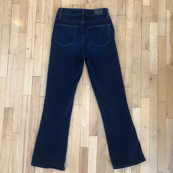 Paige Dark Wash Ankle Flare Jeans size 25 - Picture 8 of 8